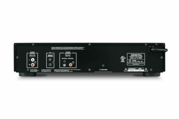 c7030 cd player back view