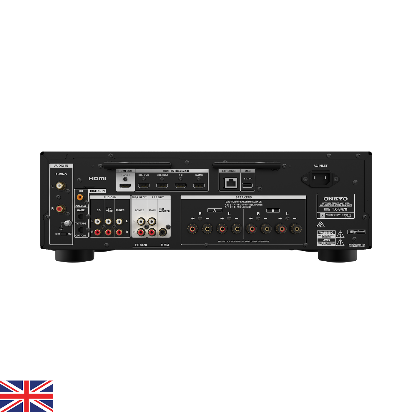 Onkyo TX 8470 Back MMM UK 2000x2000