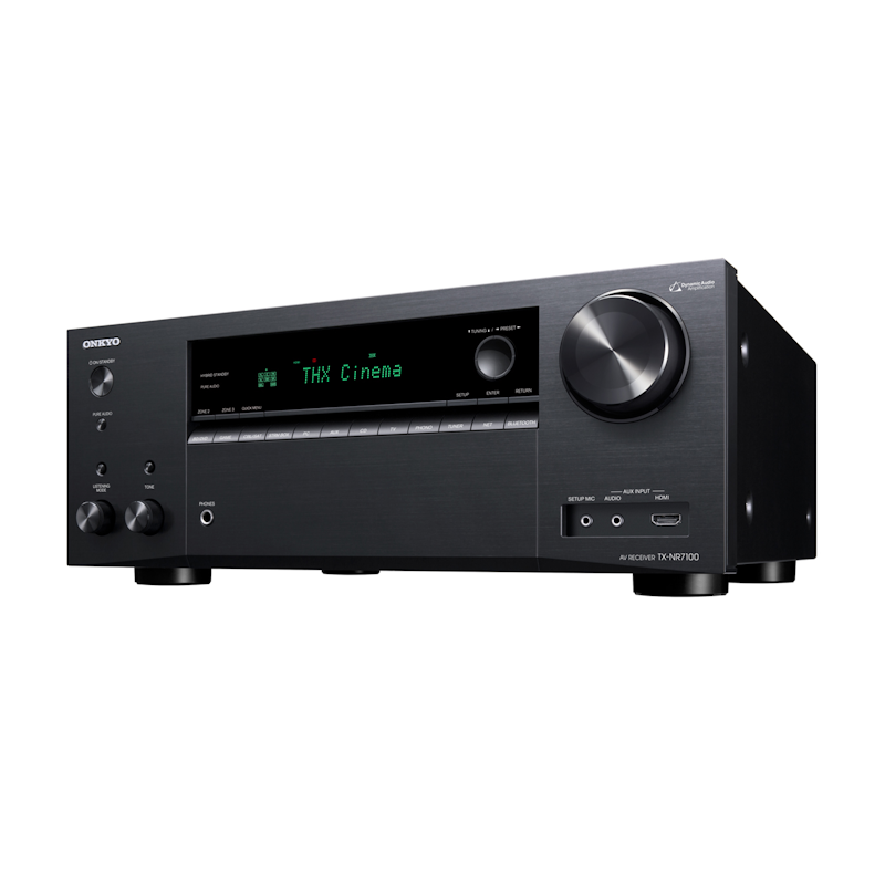 Onkyo TX NR7100 Left Angle